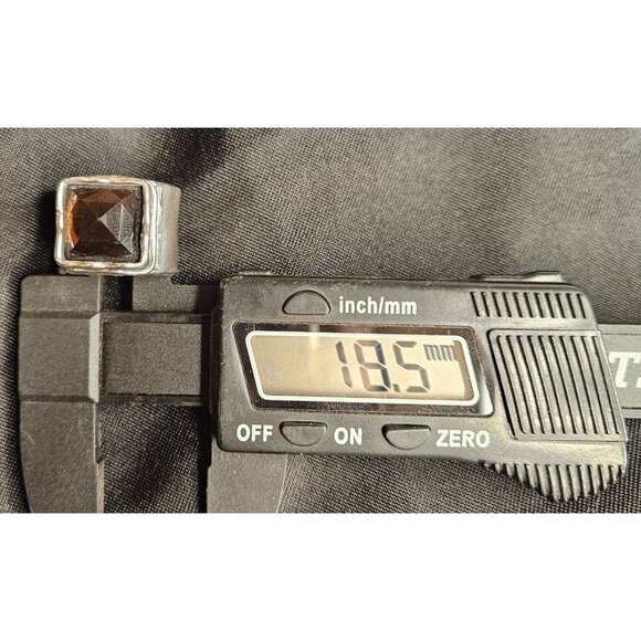 Silpada Vintage Smoky Quartz Ring 8.5 Holiday - Picture 9 of 9